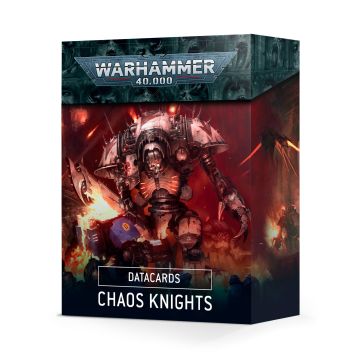 Datacards: Chaos Knights - 9th Edition - English
