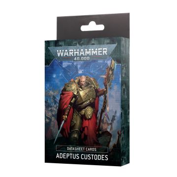 Datasheet Cards: Adeptus Custodes - 10th Edition - English