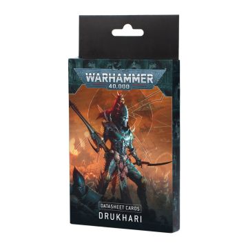 Datasheet Cards: Drukhari  - 10th Edition - English
