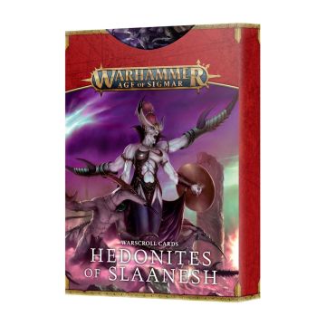Warscroll Cards: Hedonites of Slaanesh - 3rd Edition - English