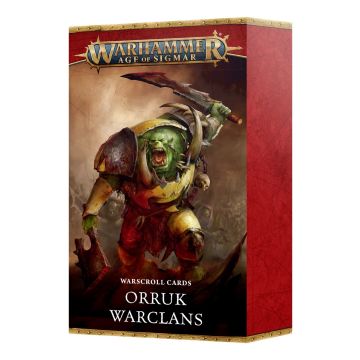 Warscroll Cards: Orruk Warclans - 4th Edition - English