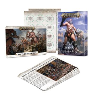 Warscroll Cards: Sons of Behemat - English