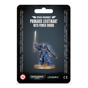 Space Marines: Primaris Lieutenant with Power Sword