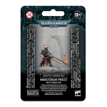 Adepta Sororitas: Ministorum Priest with Vindictor