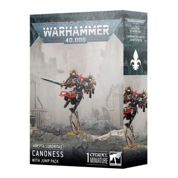 Adepta Sororitas: Canoness with Jump Pack