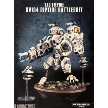 T'au Empire: XV104 Riptide Battlesuit