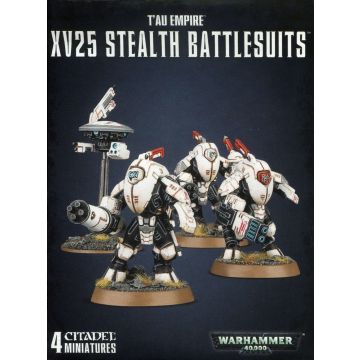 T'au Empire: XV25 Stealth Battlesuits