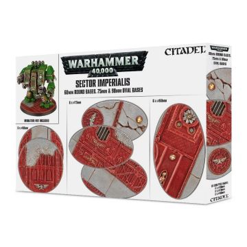 Sector Imperialis - 60mm - 75mm - 90mm Oval Bases