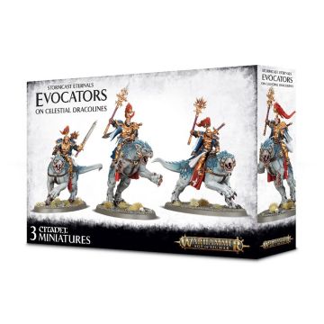 Stormcast Eternals: Evocators On Celestial Dracolines