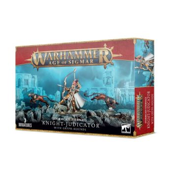 Stormcast Eternals: Knight-judicator with Gryph-hounds