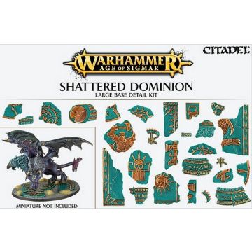 AoS: Shattered Dominion Large Base Detail