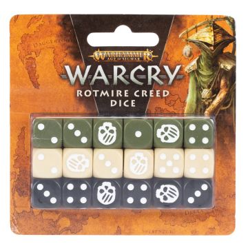 Warcry: Rotmire Creed Dice Set
