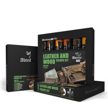 Abteilung 502: Leather and Wood Set
