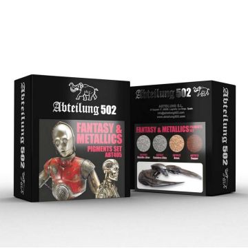 Abteilung 502: Fantasy & Metallics - Pigment Set