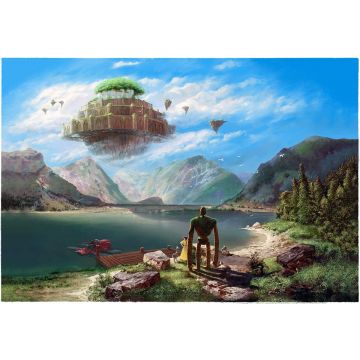 Canvas: Laputa - 90 x 60 cm