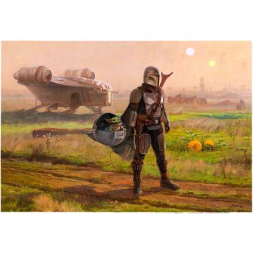 Canvas: Mandalorian - 90 x 60 cm