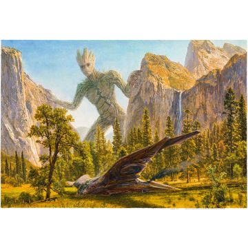 Canvas: Groot - 90 x 60 cm