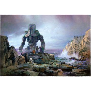 Canvas: Cherno - 90 x 60 cm
