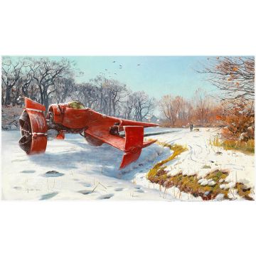 Canvas: Swordfish - 90 x 50 cm