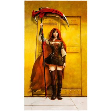 Canvas: Ruby - 50 x 90 cm