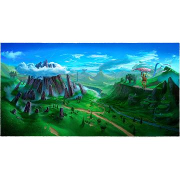 Canvas: Zelda Landscape - 90 x 45 cm