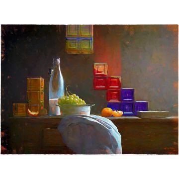 Canvas: Tetris 2 - 70 x 50 cm