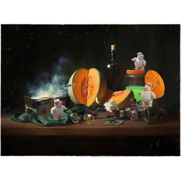 Canvas: Ghosthunters Still Life - 70 x 50 cm