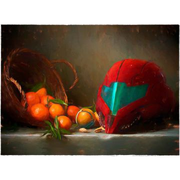 Canvas: Metroid - 70 x 50 cm