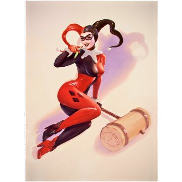 Canvas: Harley Quinn - 50 x 70 cm