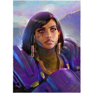 Canvas: Pharah - 50 x 70 cm