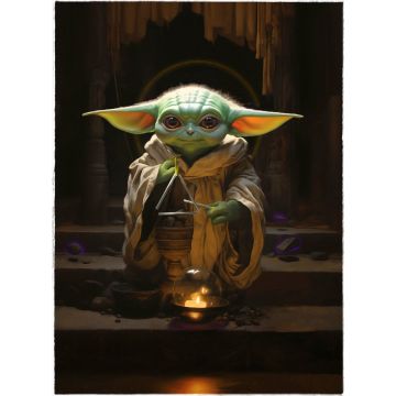 Canvas: Grogu - 50 x 70 cm