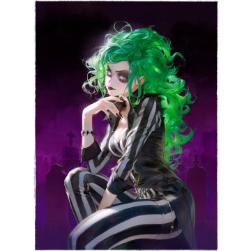 Canvas: Beetlejuice - 50 x 70 cm