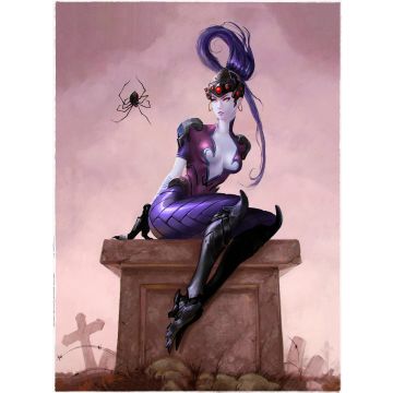 Canvas: Widowmaker - 50 x 70 cm