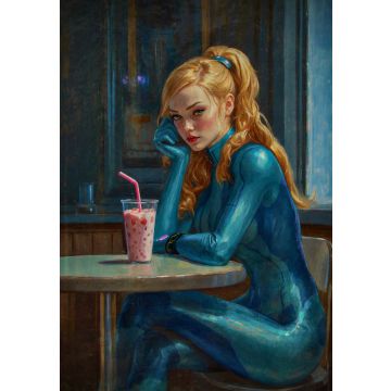 Canvas: Samus Diner 50x70 cm