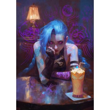 Canvas: Jinx 50 x 70 cm