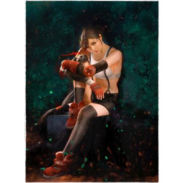 Canvas: Tifa 2 - 50 x 70 cm