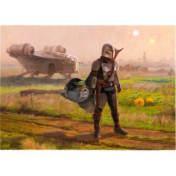 Canvas: Mandalorian - 100 x 70 cm