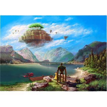 Canvas: Laputa - 100 x 70 cm