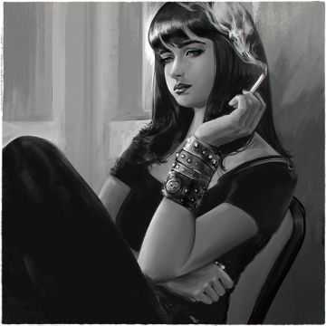 Canvas: Jane - 50 x 50 cm