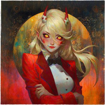 Canvas: Charlie - 50 x 50 cm