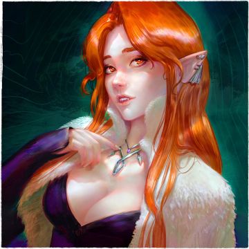 Canvas: Lenore - 50 x 50 cm