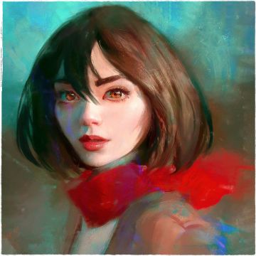 Canvas: Mikasa - 50 x 50 cm