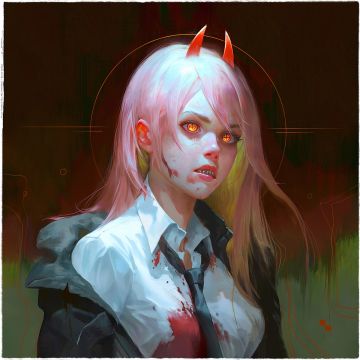 Canvas: Power - 50 x 50 cm