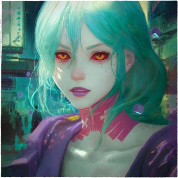 Canvas: Rebecca - 50 x 50 cm