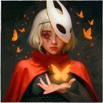 Canvas: Hornet - 50 x 50 cm