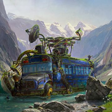 Battlebus - Mousepad