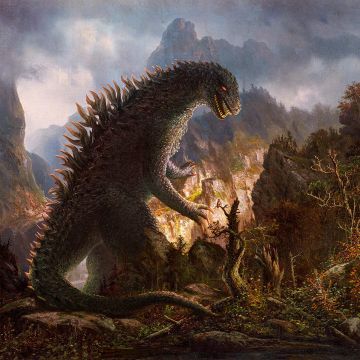 Godzilla - Mousepad