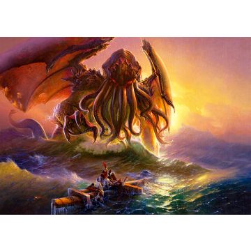 Cthulhu and the Ninth Wave - Poster A2