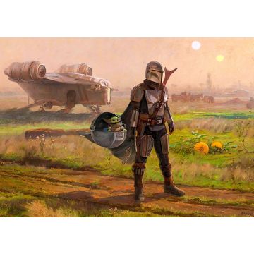 Mandalorianer Landscape - Poster A2