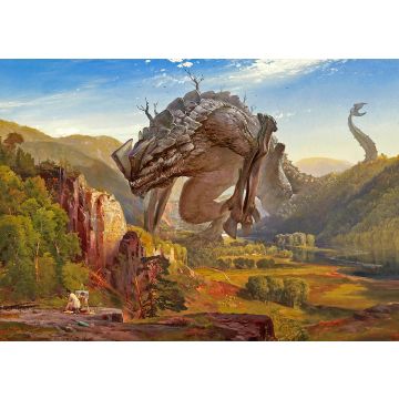 Kaiju Evening - Poster A2